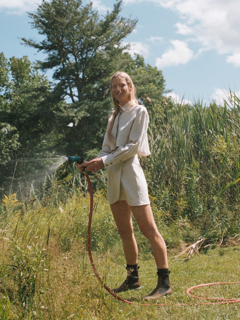 Tyler Linen Skirt
