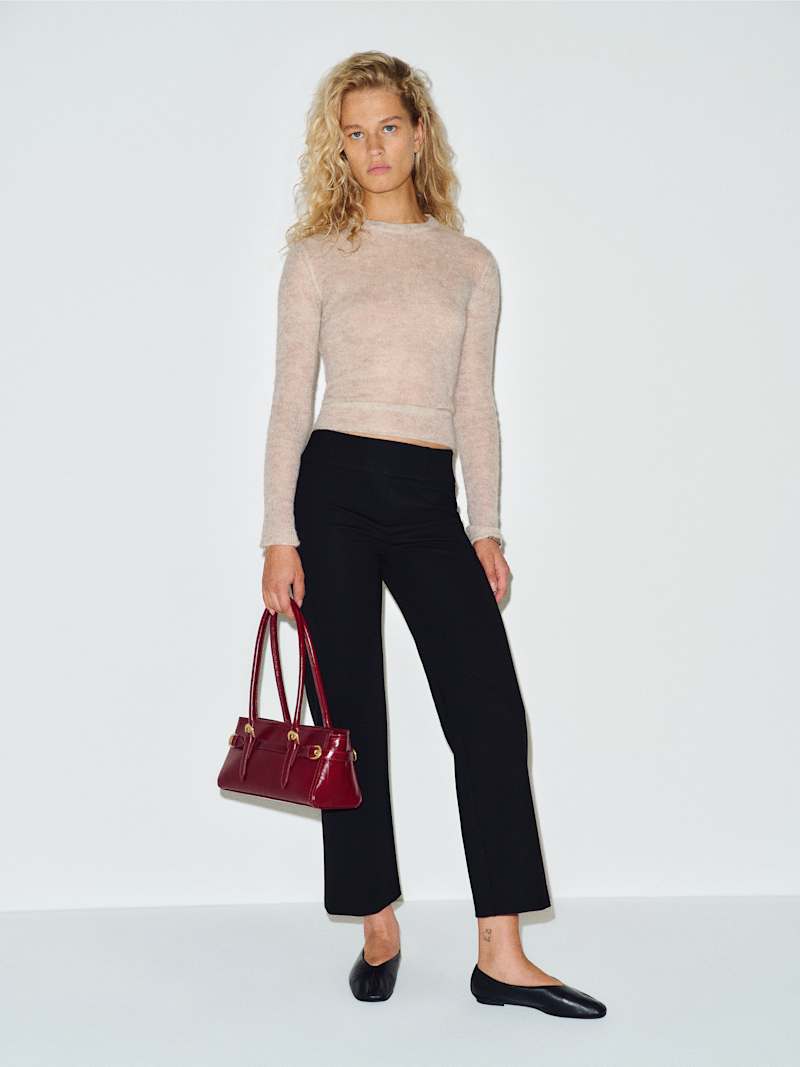 Palmer Cropped Knit Pant