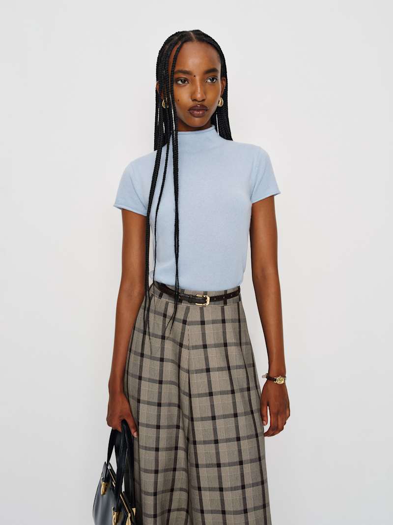Harvest Thread Cashmere Mock Neck