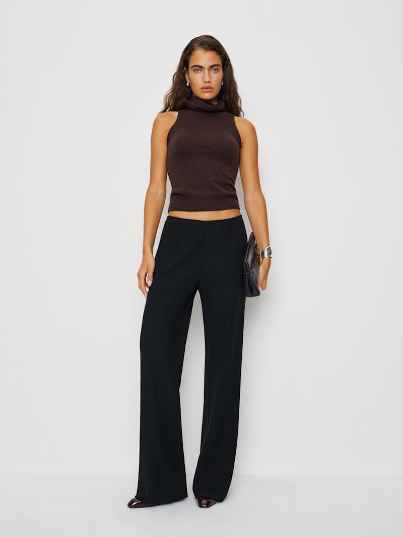 Gale Mid Rise Bias Short Pant