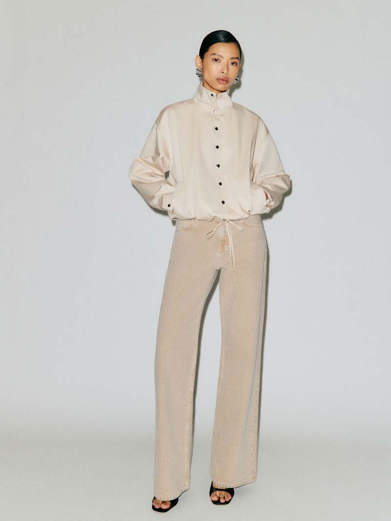 Cary Low Rise Slouchy Wide Leg Long Jeans