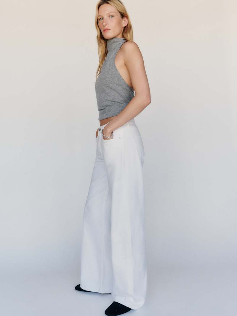 Cary Low Rise Slouchy Wide Leg Short Jeans