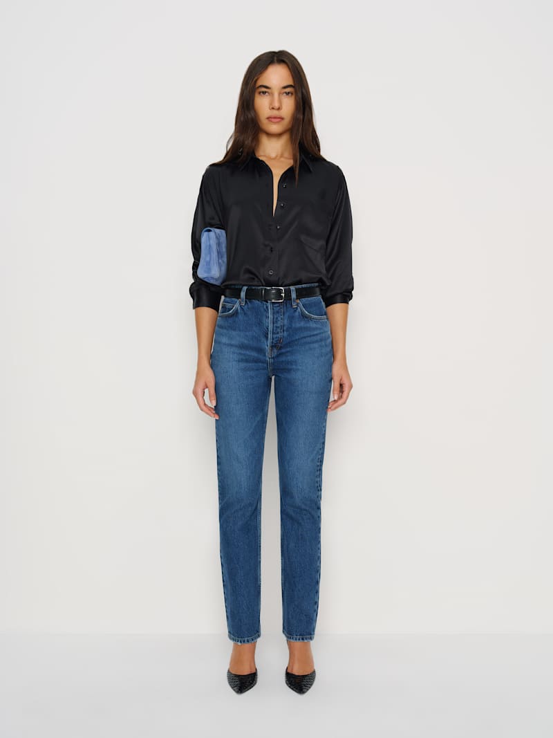 Eli Oversized Silk Shirt