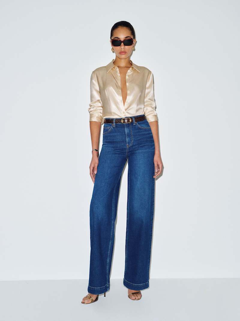 Raya Fitted Silk Shirt