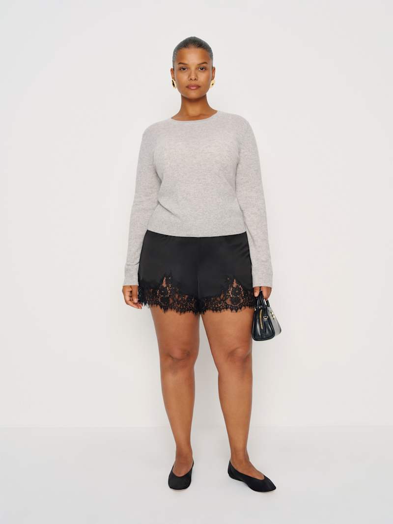 Fern Satin Short Es