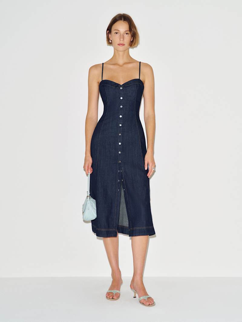Ashtin Denim Midi Dress