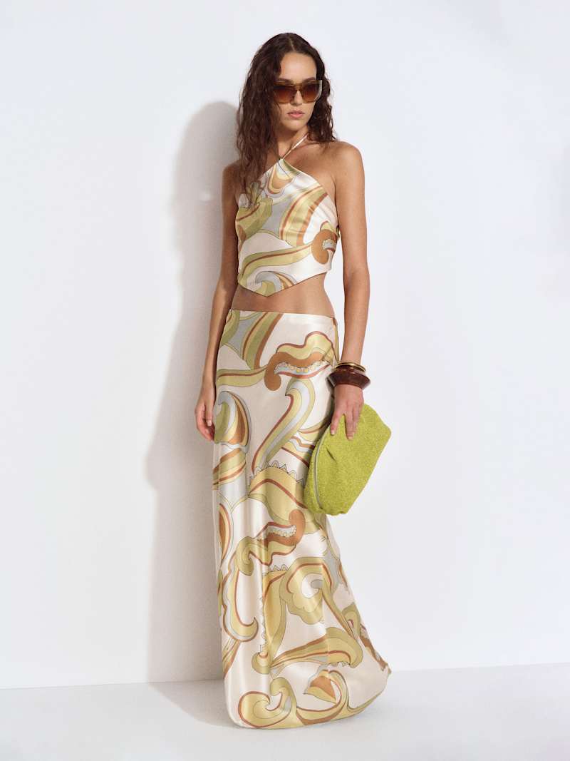 Effie Silk Two Piece