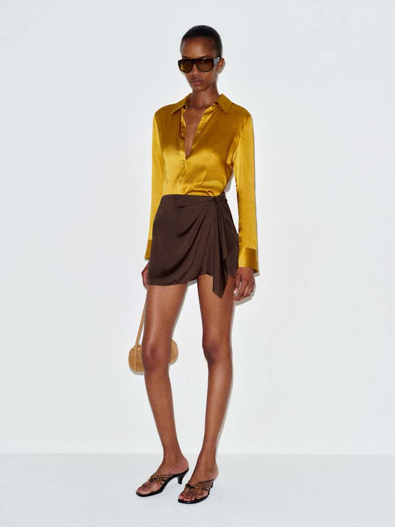 Milla Silk Skirt