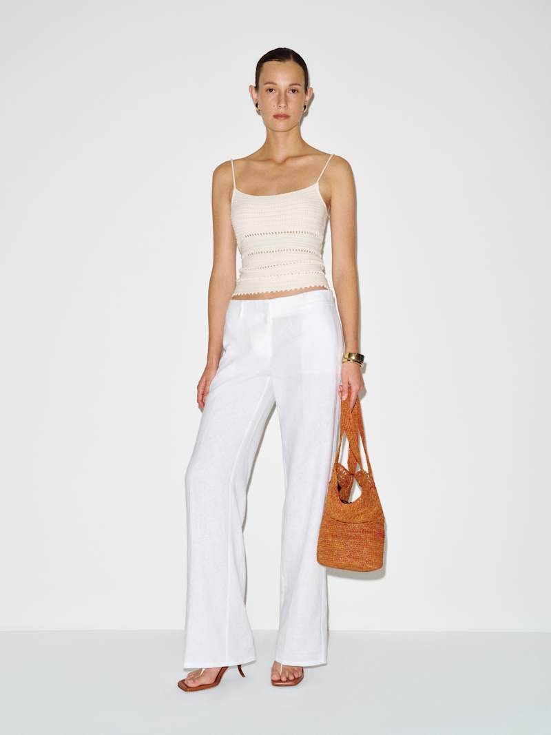 Gisele Low Rise Linen Short Pant