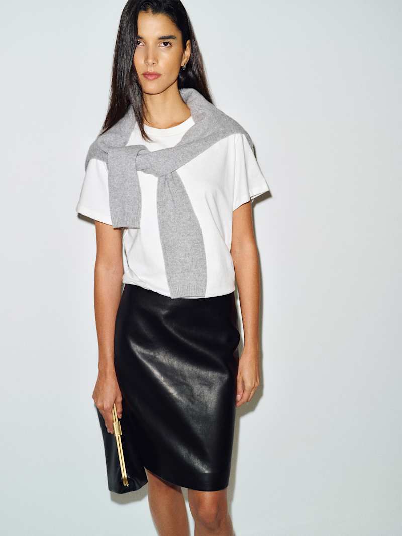 Veda Elle Leather Skirt