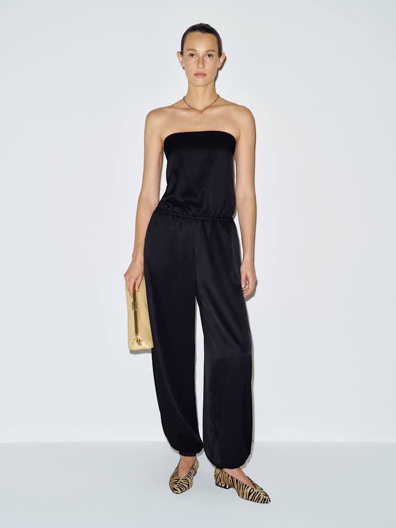 Trista Satin Jumpsuit