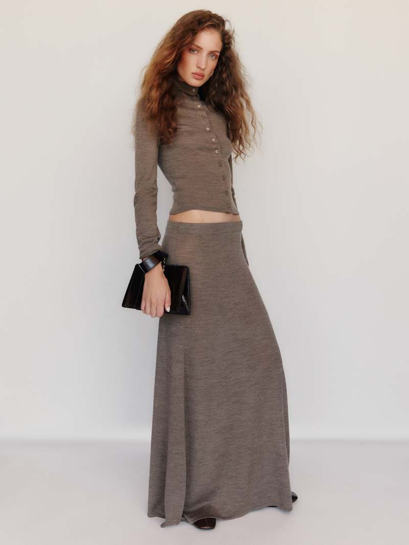 Danielle Regenerative Merino Skirt