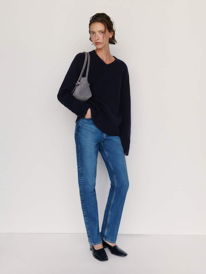 Sydney Regenerative Wool V-Neck Sweater