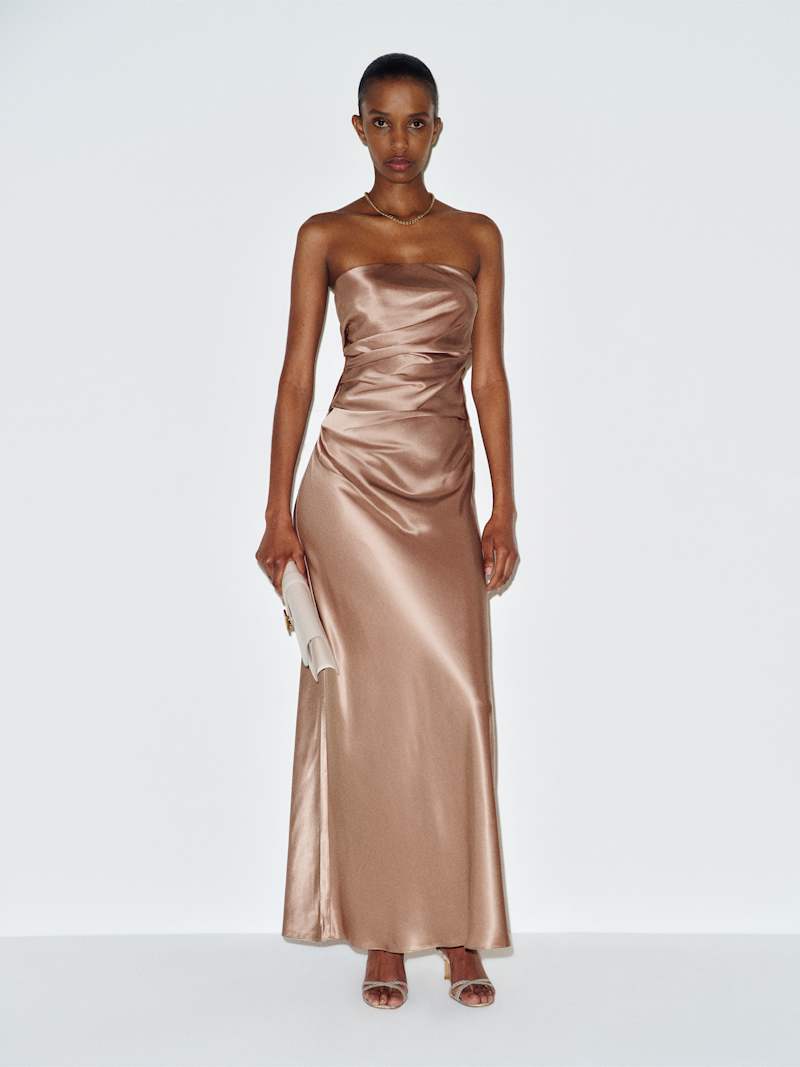 Meshea Silk Dress