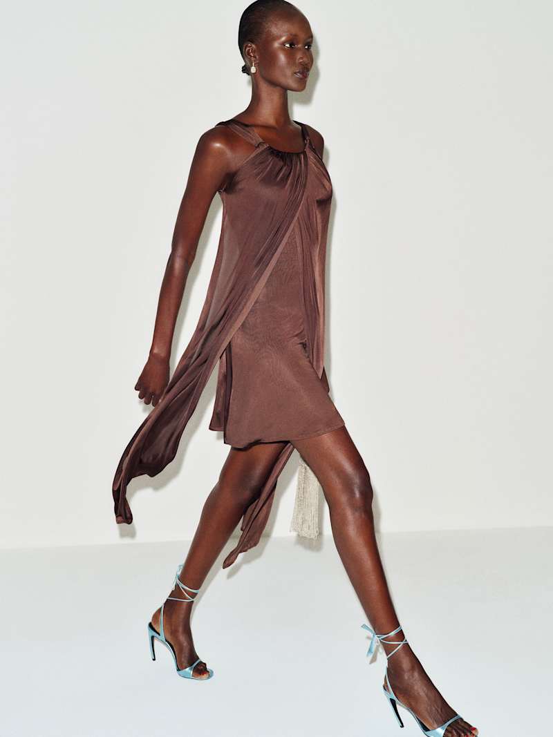 Vintage Valentino Draped Dress
