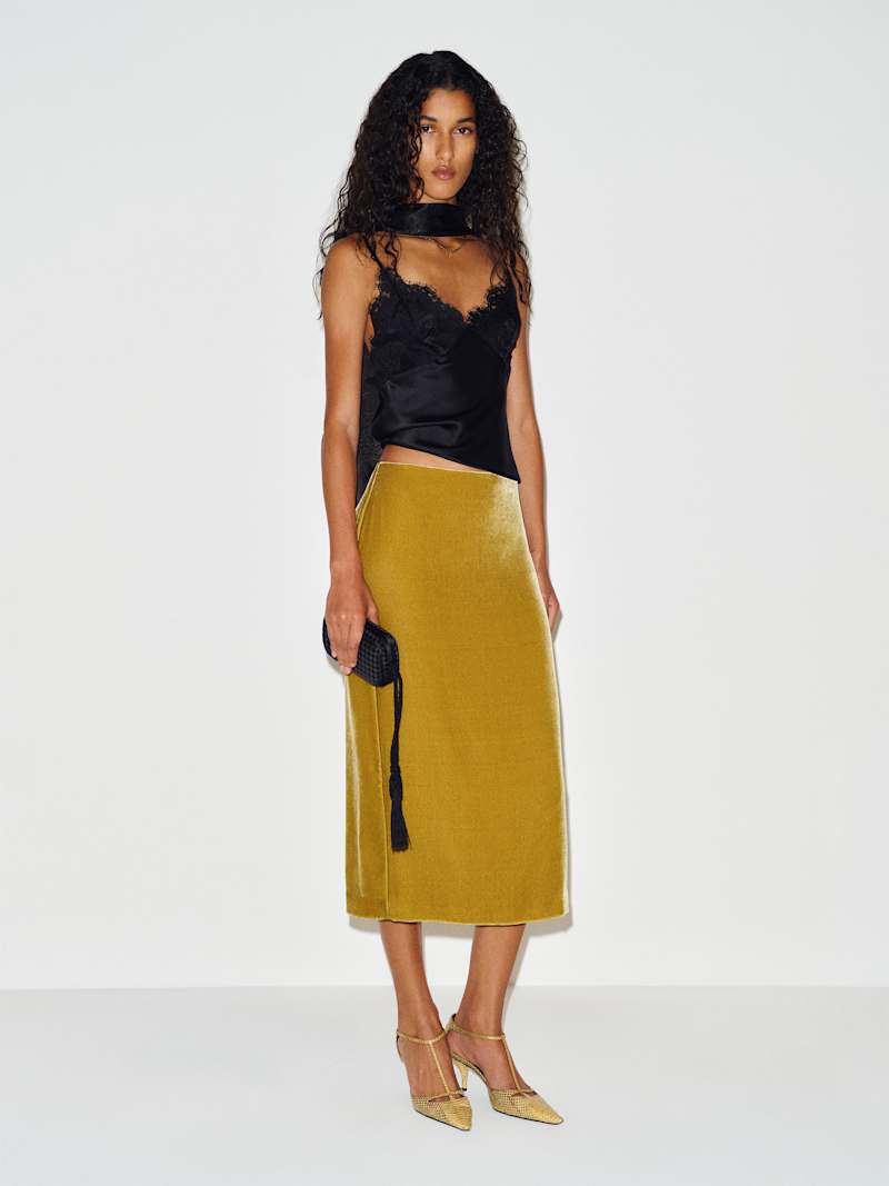 Helen Velvet Skirt
