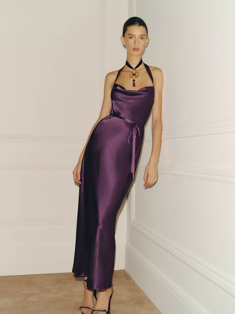 Gloribel Silk Dress