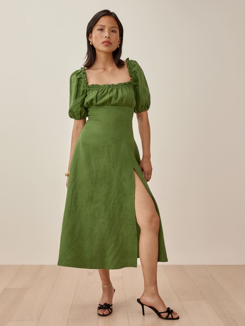 Jacqueline Linen Dress