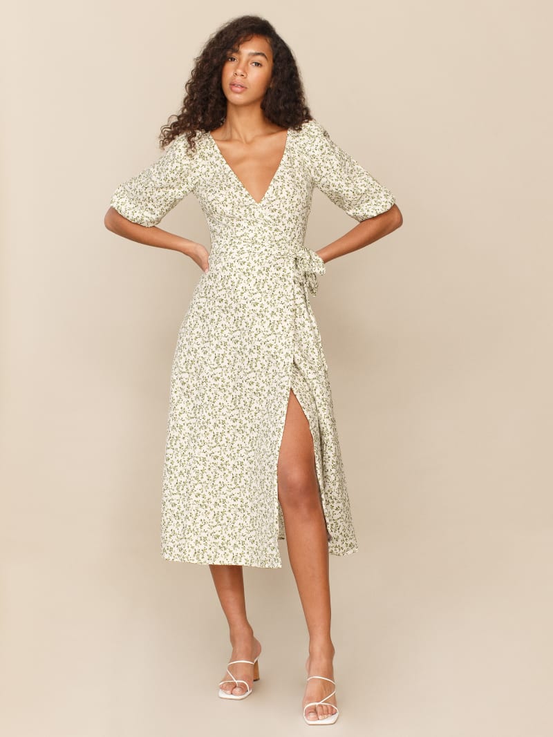 Mint Linen Dress